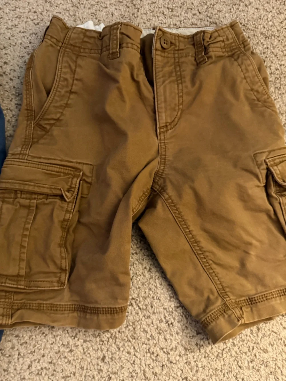 Brown Cargo kids Shorts - Classic Utility Style